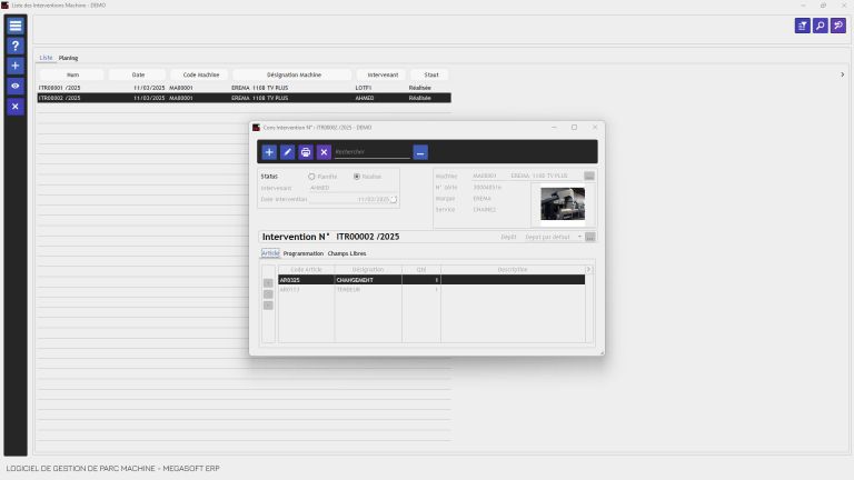 gmao logiciel, logiciel de gestion de maintenance