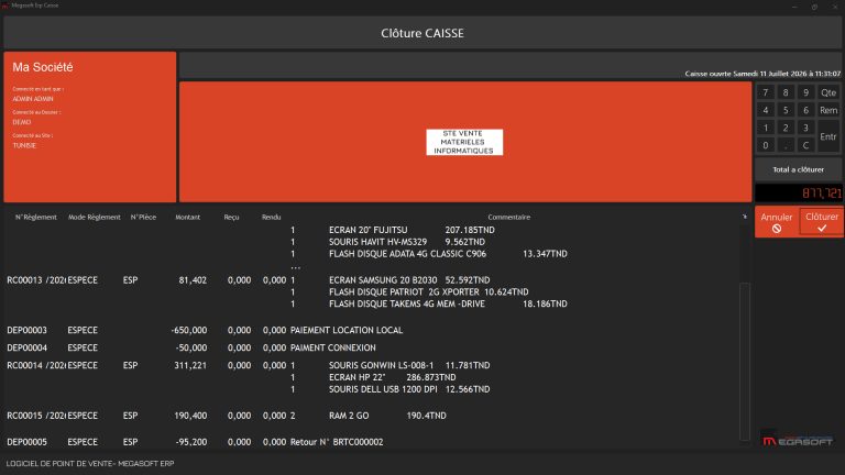 logiciel caisse enregistreuse tunisie, caisse tactile tunisie, logiciel caisse tunisie
