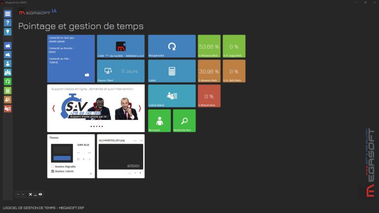 logiciel de pointage , logiciel de pointage tunisie