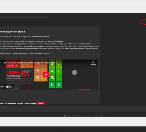 Logiciel de gestion commerciale piloté par IA
