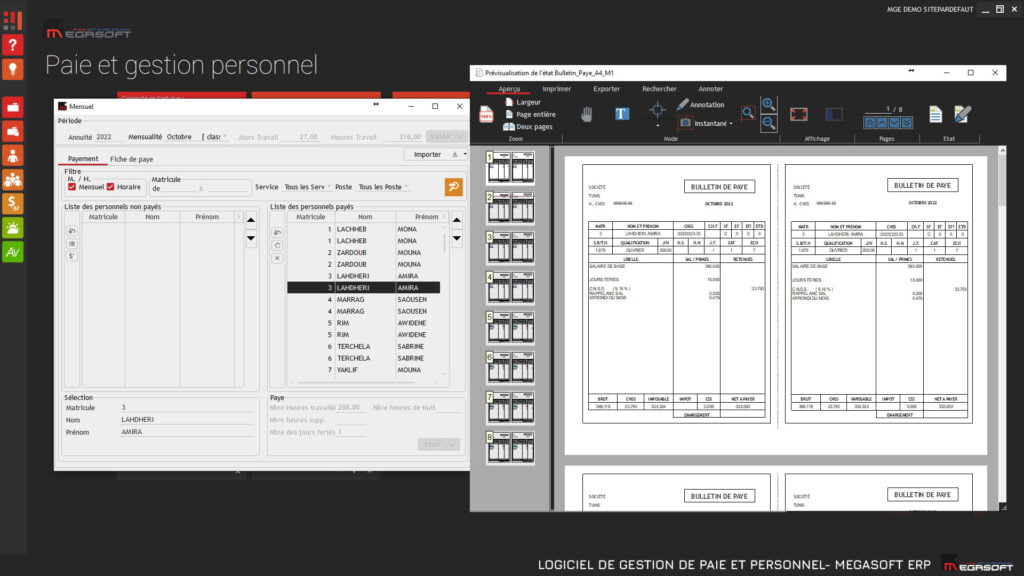 logiciel paie tunisie – logiciel gestion de personnel tunisie – logiciel de gestion du personnel et des ressources humaines gratuit